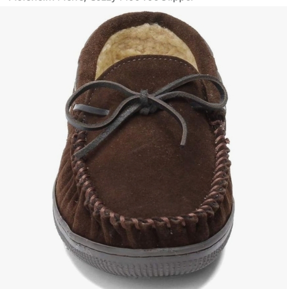 Florsheim Cozzy Tie Moc Slipper Men\'s Chocolate Size 8 New main image 6